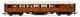 Hornby R40454 LNER Gresley Brake 3rd Class Coach, Teak Livery