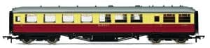 Hornby R40459 BR Gresley Corridor Buffet Coach, Crimson/Cream