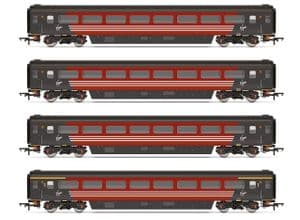 Hornby R40569 Virgin Mark 3 Coach Pack - 4 Coaches [NOT YET RELEASED]