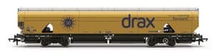 Hornby R60322 Drax Biomass 50th Anniversary WAgon, Gold Livery [NOT YET RELEASED]