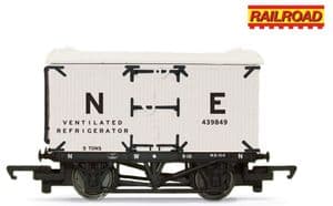 Hornby R60350 [RAILROAD] N.E.Refrigerated Van, White [NOT YET RELEASED]
