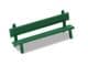 Peco LK25 Platform Seats (Green)