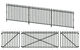 Peco LK742 GWR Spear Fencing: Ramp Panels, Gates and Posts
