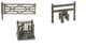 Peco LK86 Field Gates, Stiles and Wicket Gate