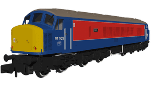 Rapido 948207 Class 46 97403 Ixion RTC Blue/Red With Sealed Beam Headlights