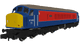 Rapido 948207 Class 46 97403 Ixion RTC Blue/Red With Sealed Beam Headlights