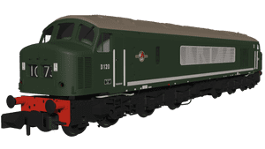 Rapido 948601 Class 45 D120 Plain BR Green, SOUND