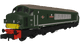 Rapido 948602 Class 45 D99 "3rd Carabinier" BR Green, Small Yellow Panels, SOUND