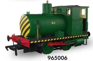 Rapido 965006 Andrew Barclay Fireless 0-4-0, Boots No.2