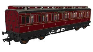 Rapido 978039 Midland Railway Non-Corridor 1st Class Coach