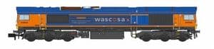 Revolution Trains RT-N66-GBW-720 Class 66 GBRf/Wascosa 66.720