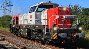 Rivarossi HR2989 DB Cargo Vossloh DE18 Diesel, Red/Grey, Era VI