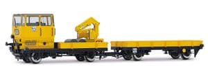 Rivarossi HR2990 DB KLV53 Maintenance Vehicle, Yellow, Era III