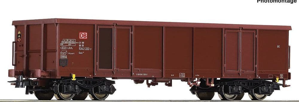 Roco 75862 DB-AG Eaos 4-Axle Open Gondola Wagon Era VI