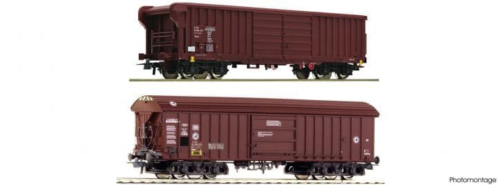 Roco 76020 SBB Taehms Clay Wagon Set x2 - SPECIAL OFFER
