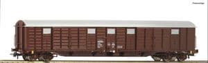 Roco 77800 OBB 'Gabs' 4-Axle Van, Brown Livery, Era VI