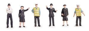 Scenecraft 36-041 Police & Security Staff (6 figures)
