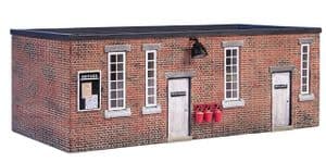 Scenecraft 44-0054 Depot Mess Room and Toilet, White Doors