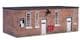 Scenecraft 44-0054 Depot Mess Room and Toilet, White Doors