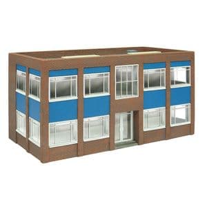 Scenecraft 44-018D Two Storey Office Black, Blue