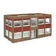 Scenecraft 44-018R Two Storey Office Black, Red