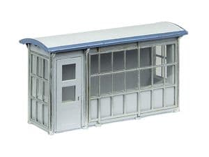 Scenecraft 44-0545 Metal Platform Shelter - Blue