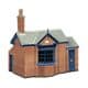 Scenecraft 44-1023B Toll Office, Brick & Blue