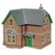 Scenecraft 44-1025G Railway House, Green & Cream