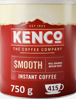 2 Kenco Smooth Roast 750g tubs + Free Chocolate