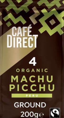 Cafe Direct Machu Picchu Organic Coffee 6x200g