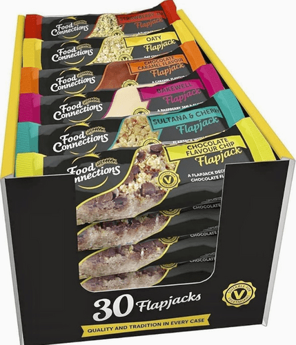 Food Connections Mixed Case of 30 Flapjacks