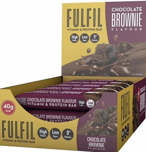 Fulfil Chocolate Brownie 15x40gm