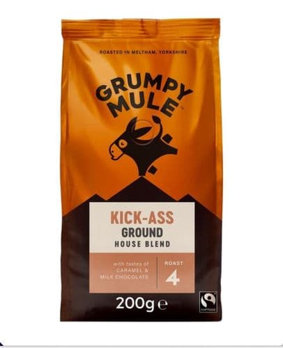 Grumpy Mule KickAss Coffee 6x200g