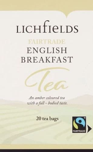 Lichfields English Breakfast Tea Bags