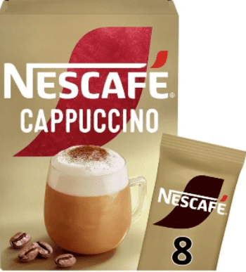 Nescafe Cappuccino Sachets 8