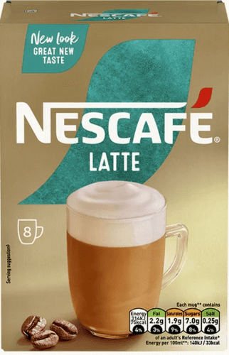 Nescafe Latte Sachets 8