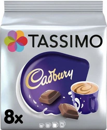 Pack of 5 Tassimo Cadburys Chocolate