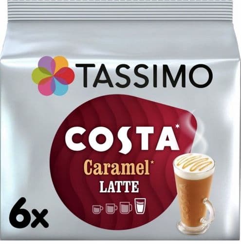 Pack of 5 Tassimo Caramel Latte