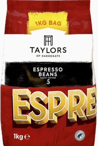 Taylors Espresso Coffee Beans 3 x 1 kg