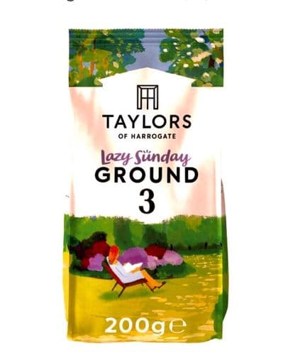 Taylors Lazy Sunday Ground Coffee 200g