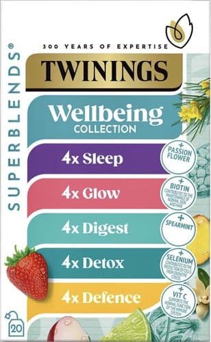Twinings Superblends Wellbeing Collection