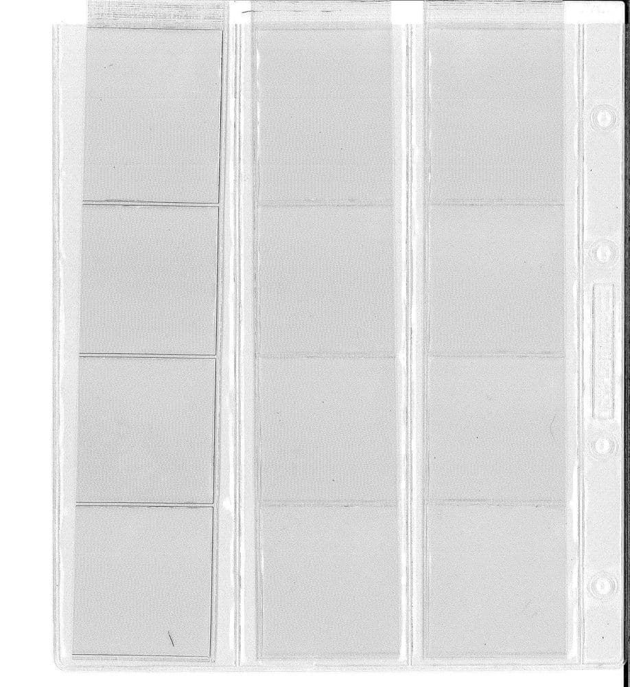 100 x 12 Pocket Coin Album Pages