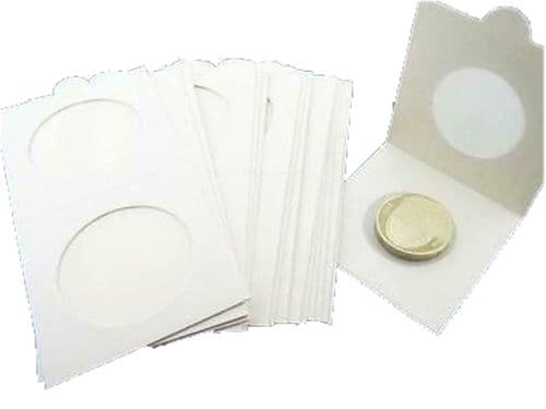 50 Self Adhesive Lighthouse Coin Holders