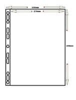 A4 Cosmic Multi Master Pocket Pages 100 Pack