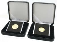 Coin Collectors Sovereign Coin Storage QUADRUM Capsule with Deluxe Display Case