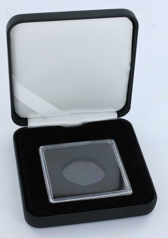 Deluxe Display Case for New 50p Coins with Quadrum Capsule and Foam Insert