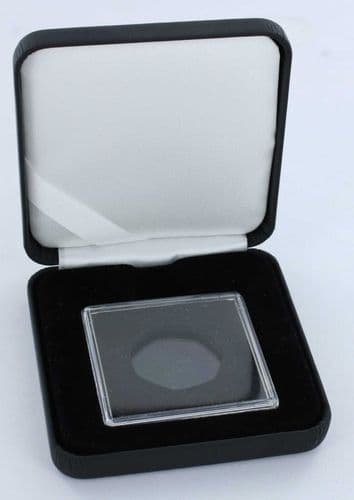 Deluxe Display Case for New 50p Coins with Quadrum Capsule and Foam Insert