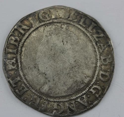 Elizabeth I shilling elgantine Mint Mark
