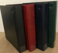 Empty large format Guardian postcard album