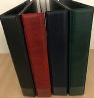 Empty large format Guardian postcard album